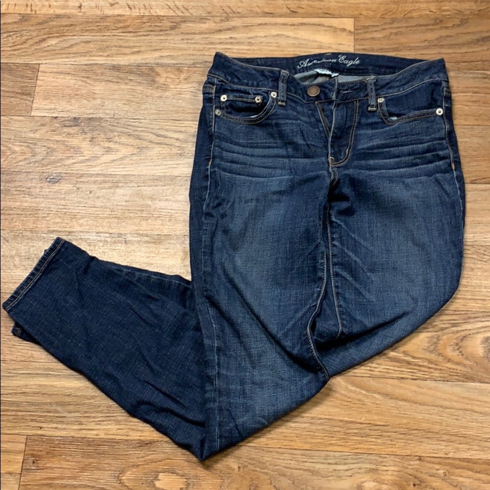 American Eagle Dark Blue Jeans